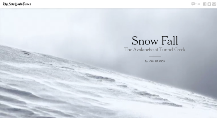 NY Times: Snowfall
