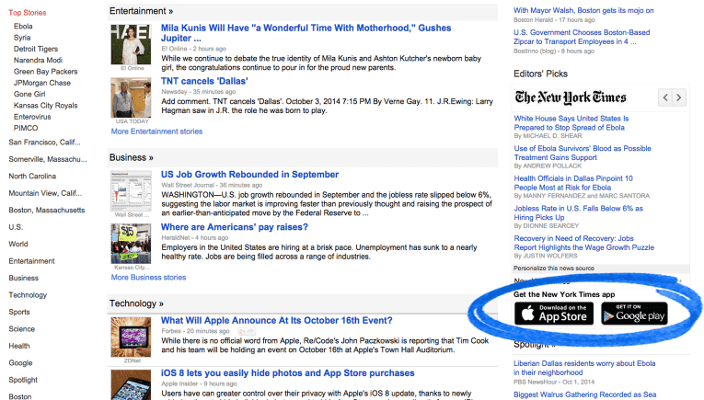 Google news