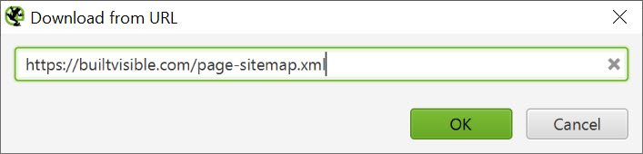 download sitemap from url
