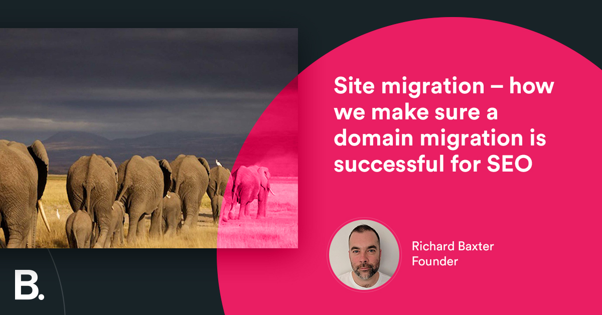 How we make sure a domain migration is successful for SEO