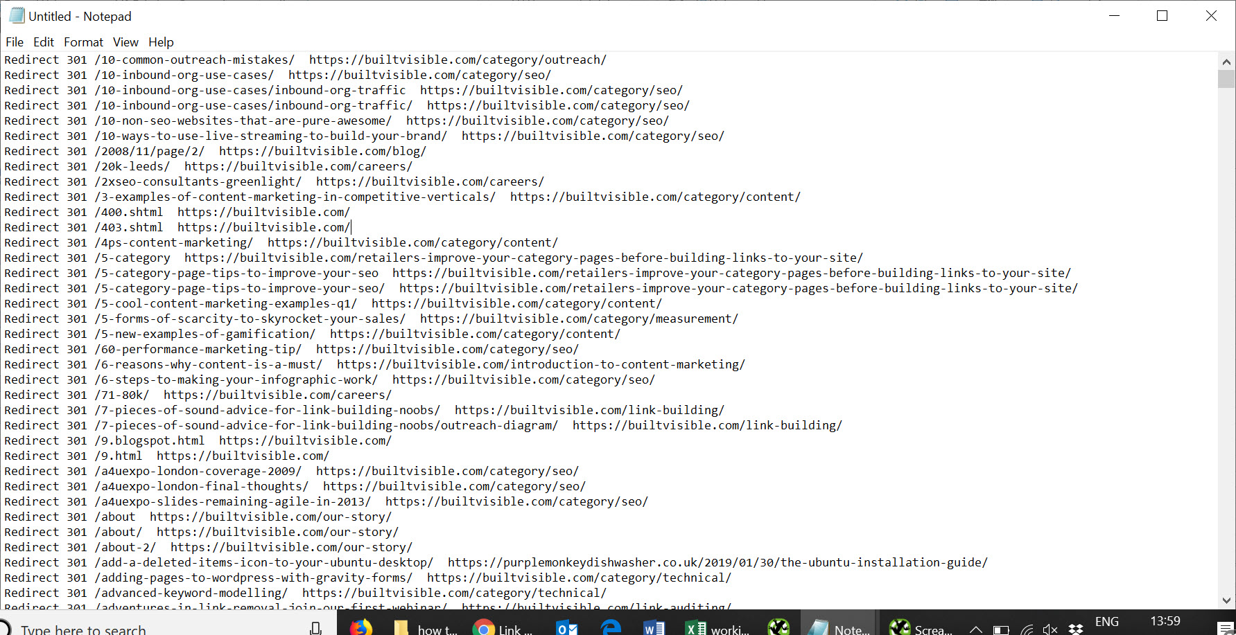 my completed robots.txt file