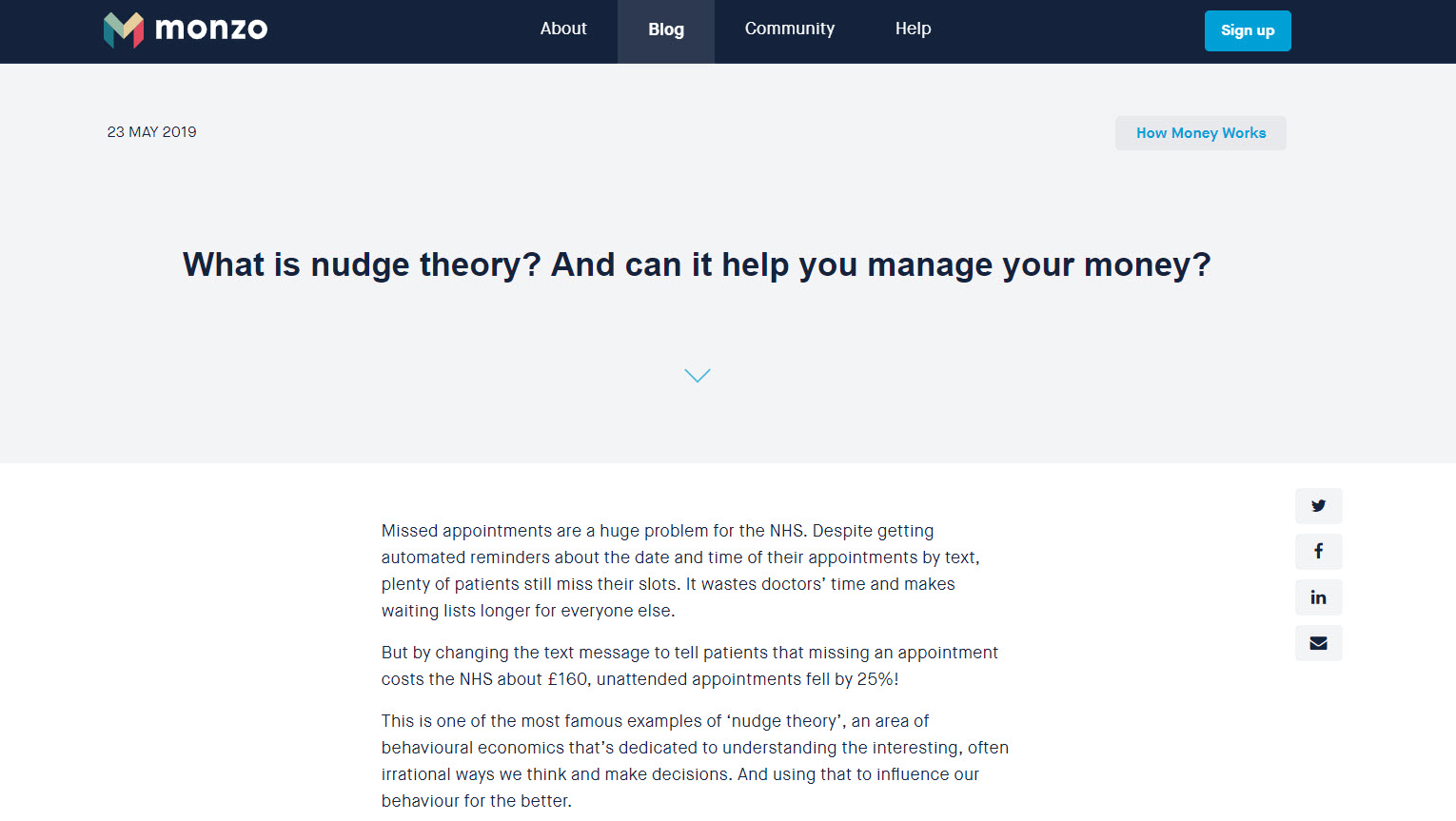what is nudge theory