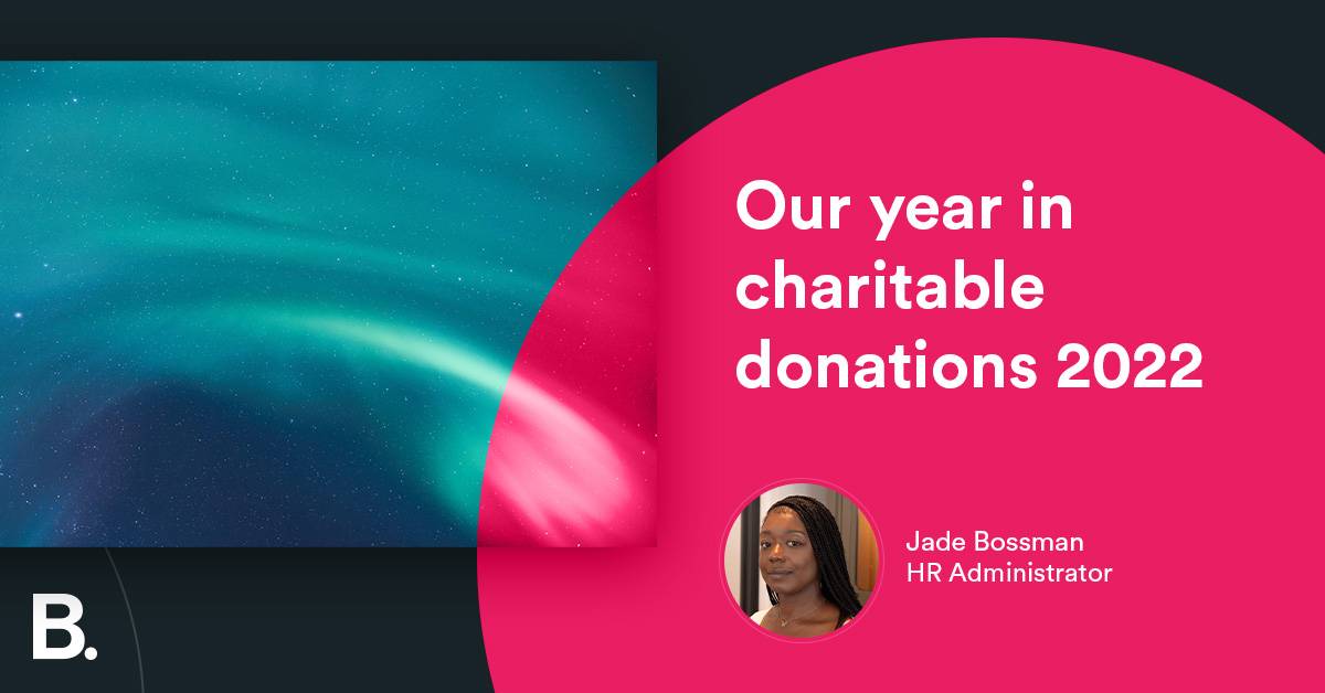 Our year in charitable donations 2022 – Builtvisible