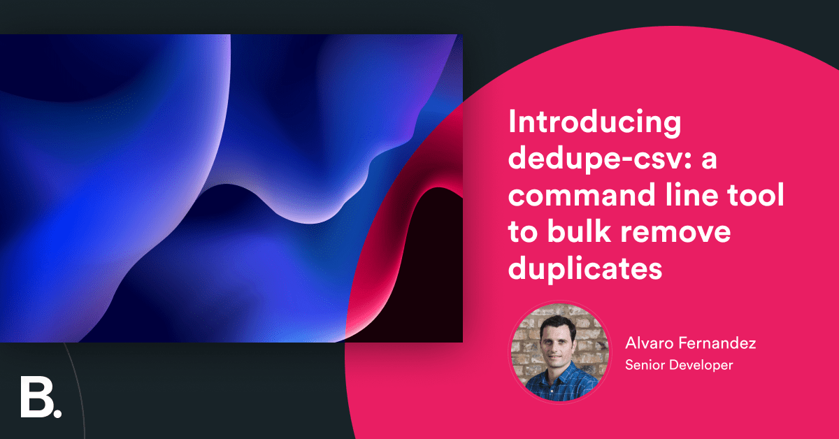 Dedupe-csv | Remove Duplicates From CSV With Command-Line | Builtvisible